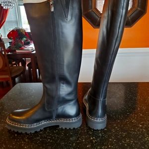 Vince Camuto Phrancie Leather Boots New 